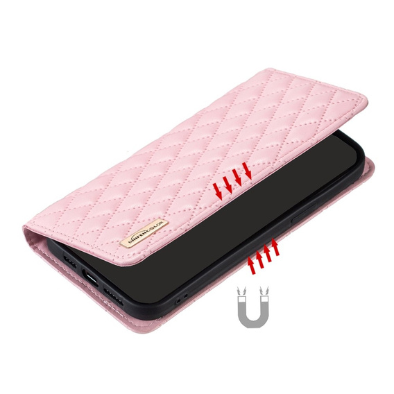 Klapkové puzdro pre Oppo A38 4G, Wallet, BINFEN COLOR, ružové