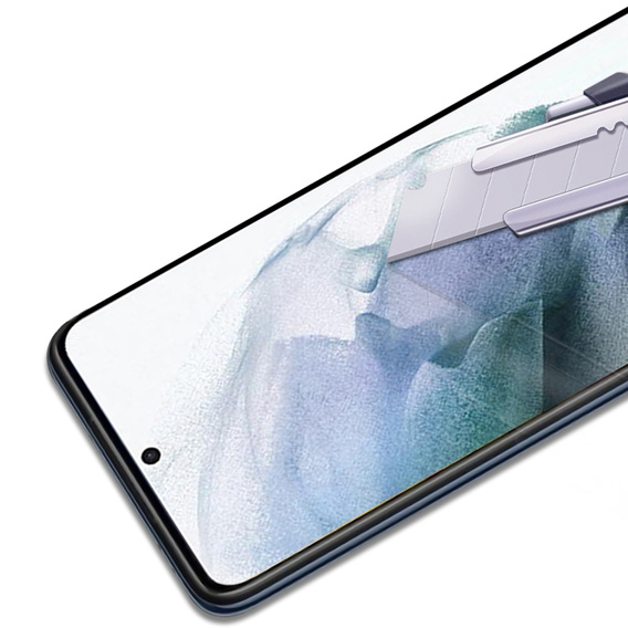 Tvrdené sklo Mocolo Full Glue pre Samsung Galaxy S22 5G, čierny rám