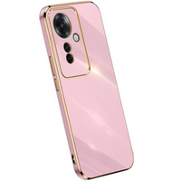 Puzdro pre Oppo Reno 11F 5G, Glamour CamShield, fialové