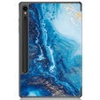 Obal na mobil pre Samsung Galaxy Tab S9, Smartcase Hybrid Pen Slot, sea wave