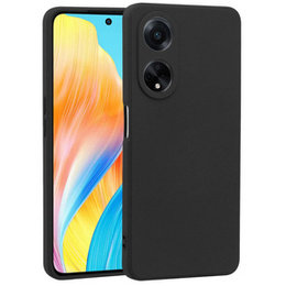 Obal na mobil pre Oppo A58 4G, Silicone Lite, čierne