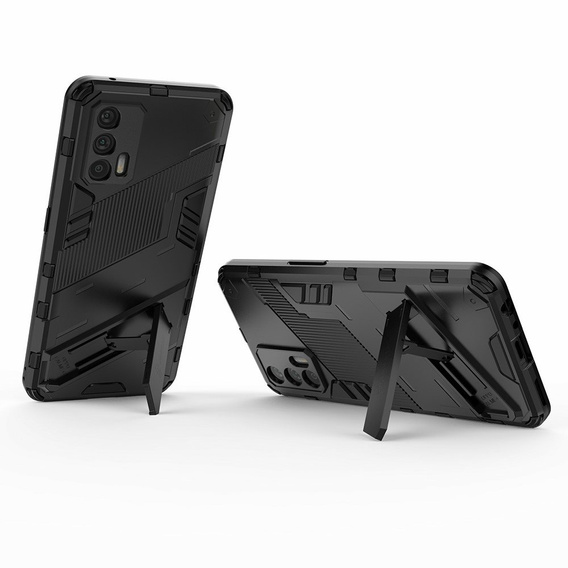 Puzdro pre Realme GT 5G, Military kickstand, modré