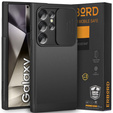 Obal na mobil pre Samsung Galaxy S24 Ultra, ERBORD MagProtect Slide Camera, čierne