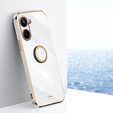 Obal na mobil pre Realme 10 4G, Electro Ring, biele