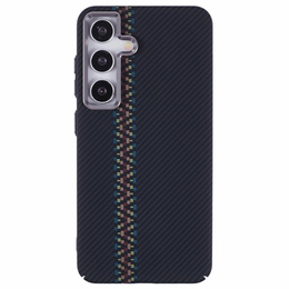 Puzdro pre Samsung S25, Carbon Fiber MagSafe, čierne