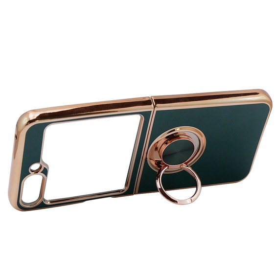 Obal na mobil pre Samsung Galaxy Z Flip 5 5G, Electro Ring, zelený
