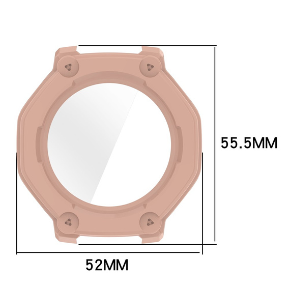 2 v 1 ochranné puzdro + tvrdené sklo pre Amazfit T-Rex 3 Pro
