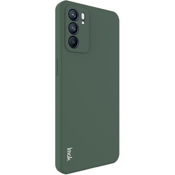 IMAK Obal na mobil pre Oppo Reno6 5G, UC-4, zelený