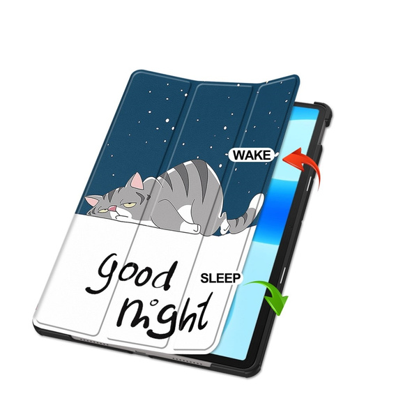 Puzdro pre Huawei MatePad 11.5 2024, Smartcase, sleeping cat