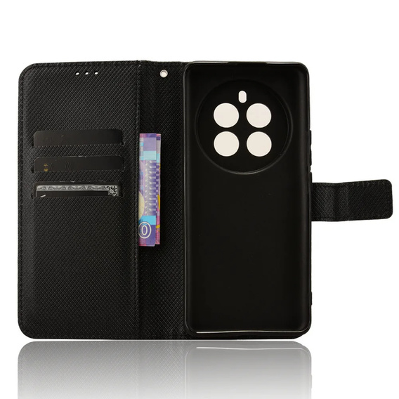 Klapkové puzdro pre Realme 12 Pro 5G / 12 Pro+ 5G, Wallet Smart Magnet, čierne