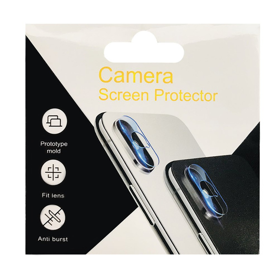 Tvrdené sklo na fotoaparát pre Samsung Galaxy A21S, priehľadné