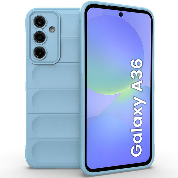 Obal na mobil pre Samsung Galaxy A36, Gaming Shockproof, modré