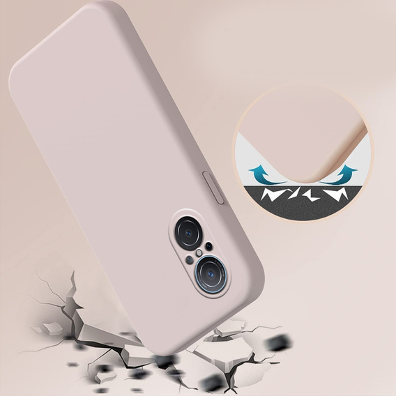 Obal na mobil pre Huawei Nova 9 SE, Silicone Lite, ružové