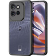 Puzdro DuxDucis pre Motorola Edge 50 Neo / Motorola ThinkPhone 25, Aimo case, transparentné / čierne