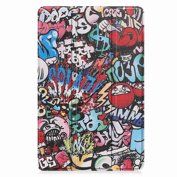 Puzdro pre Lenovo Tab P11 Gen 2 TB350FU TB350XU 11.5", Smartcase, graffiti