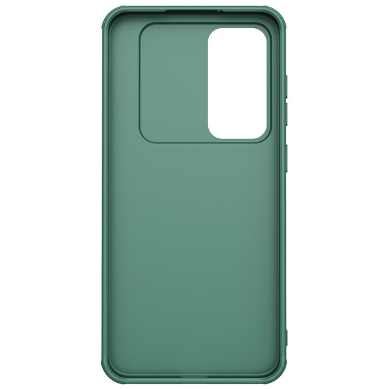 Puzdro pre Samsung Galaxy S24 FE, pancierované Nillkin, CamShield Pro, zelený