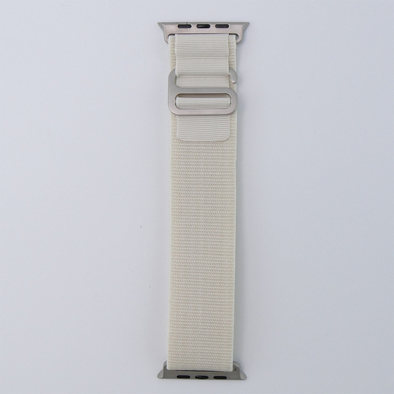 Nylonový remienok pre Apple Watch 1/2/3/4/5/6/7/8/SE/ULTRA 42/44/45/49 mm, béžový