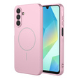 Silikónové puzdro pre Samsung Galaxy A17 5G, pre MagSafe, ružové