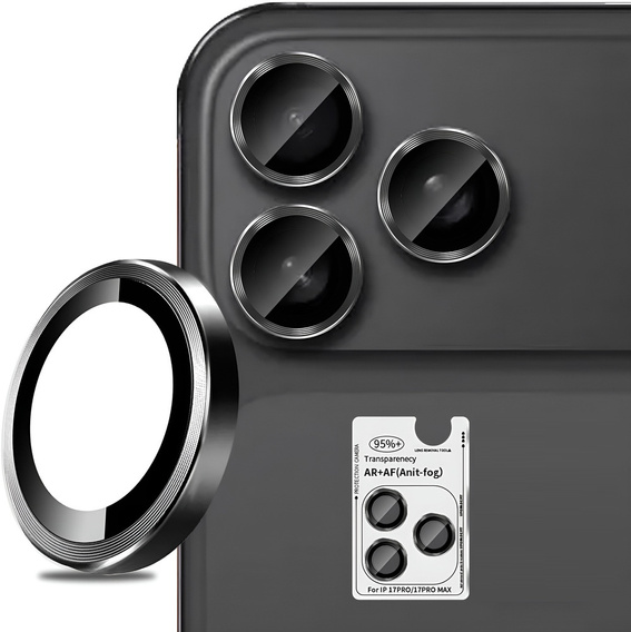 ERBORD OPTIK Profesionálny objektív pre iPhone 17 Pro / 17 Pro Max, čierny