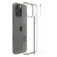 Puzdro Spigen pre iPhone 16 Pro Max, Ultra Hybrid, priehľadné + tvrdené sklo 9H