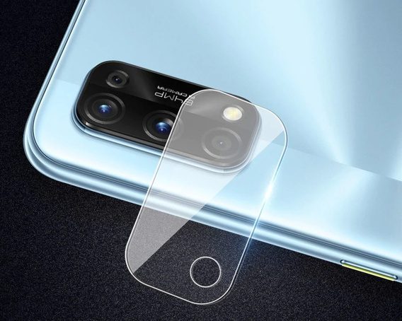Tvrdené sklo na fotoaparát pre Realme 7 5G, modré