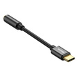 Audio adaptér USB-C na mini jack 3,5 mm pre smartfóny s portom USB-C bez konektora AUX
