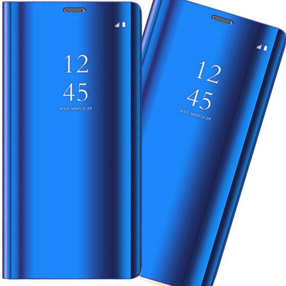 Obal na mobil pre Xiaomi Mi 10 Lite, Clear View, modré