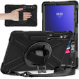 Puzdro pre Samsung Galaxy Tab S9 FE+ / S9+ / S8+ / S7+, pancierované ochranné, čierne