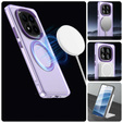 Puzdro pre Xiaomi Redmi Note 14 Pro 5G / Poco X7 5G, Fusion Hybrid, pre MagSafe, fialové