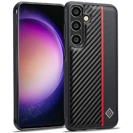 LC.IMEEKE Karbónové puzdro pre Samsung Galaxy S26, čierne