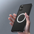 Ochranné puzdro na fotoaparát pre Sony Xperia 5 V, CamShield MagSafe, transparentné / čierne