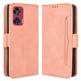 Klapkové puzdro pre Motorola Edge 50 Fusion 5G, Card Slot, ružové