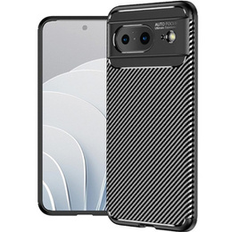 Obal na mobil pre Google Pixel 8, Carbon Gel, čierne