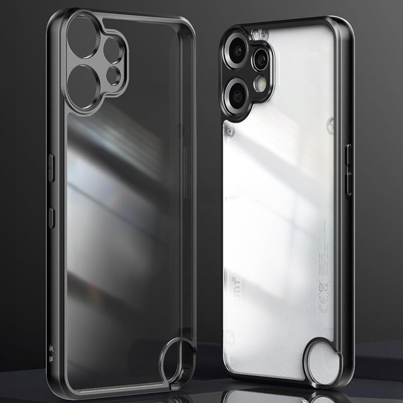 Obal na mobil pre CMF Nothing Phone 2 Pro, Fusion Hybrid, priehľadné