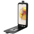 Klapkové puzdro pre Motorola Moto G73 5G, Flip, čierne