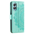 Klapkové puzdro pre Oppo A17, Mandala, zelený