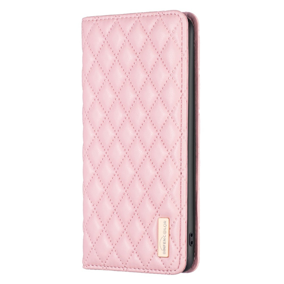 Klapkové puzdro pre Samsung Galaxy A34 5G, Wallet, BINFEN COLOR, ružové