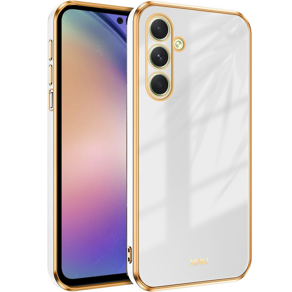 Puzdro pre Samsung Galaxy A54 5G, Glamour CamShield, biele