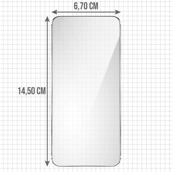2x tvrdené sklo ERBORD 9H Hard Glass na displeji pre iPhone 17 Pro/17/16 Pro