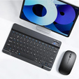 Bezdrôtová mini klávesnica Bluetooth pre tablet, čierny