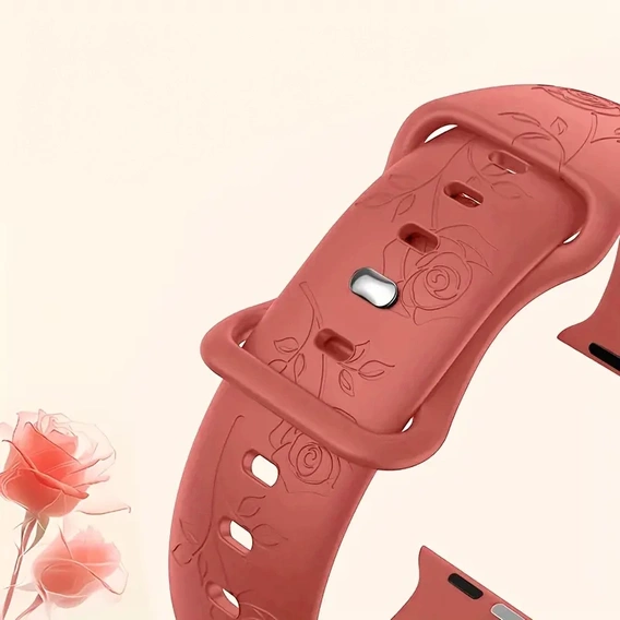 Silikónový remienok pre Apple Watch 1/2/3/4/5/6/7/8/9/SE 38/40/41/mm