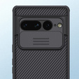 Puzdro pre Google Pixel 7 Pro 5G, pancierované Nillkin, CamShield Pro, čierne