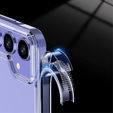 Puzdro pre Samsung Galaxy A55 5G, Fusion Hybrid, pre MagSafe, priehľadné