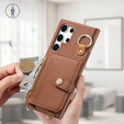 Puzdro pre Samsung Galaxy S25 Ultra, GKK Leather, čierne