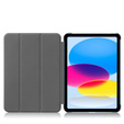 Puzdro pre iPad 10.9 2022 10 Gen, Smartcase s priestorom pre stylus, čierne