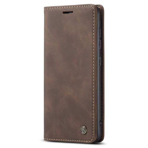 CASEME puzdro pre Samsung Galaxy S20 FE, Leather Wallet Case, hnedé