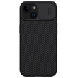 Pancierované puzdro Nillkin pre iPhone 15 Plus, CamShield Pro, čierne
