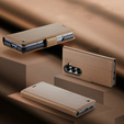 CASEME Litchi Wallet flipové puzdro pre Samsung Galaxy Z Fold7 5G