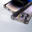 Puzdro pre iPhone 13 Pro, ERBORD CornerShield, čierne