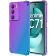Puzdro pre Realme C71, Gradient Dropproof, Fialová / modrá